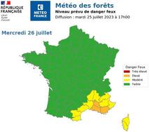 Carte Météo Forêts